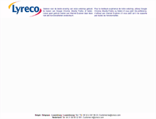 Tablet Screenshot of lyreco-printing.com